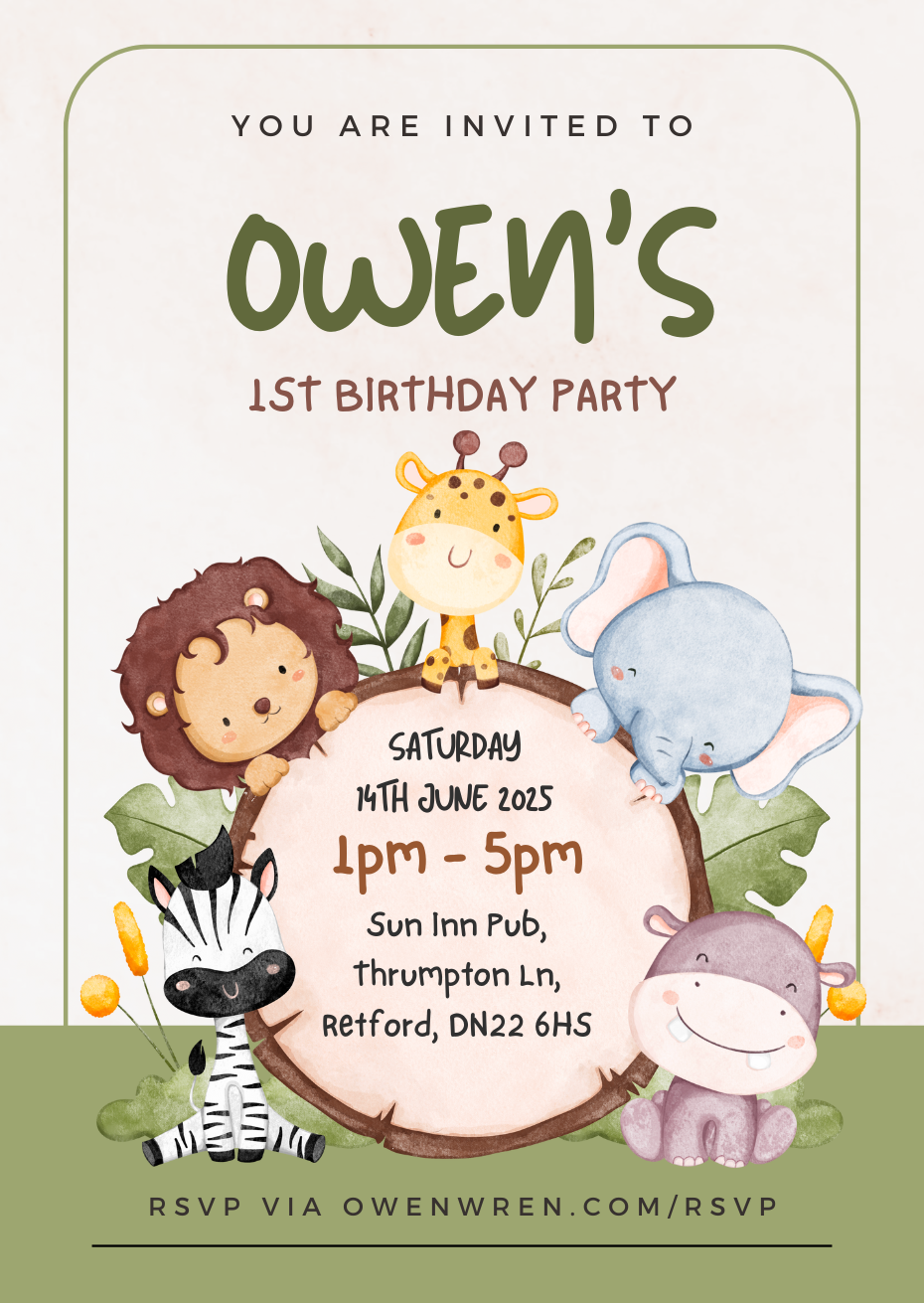 Birthday Invite
